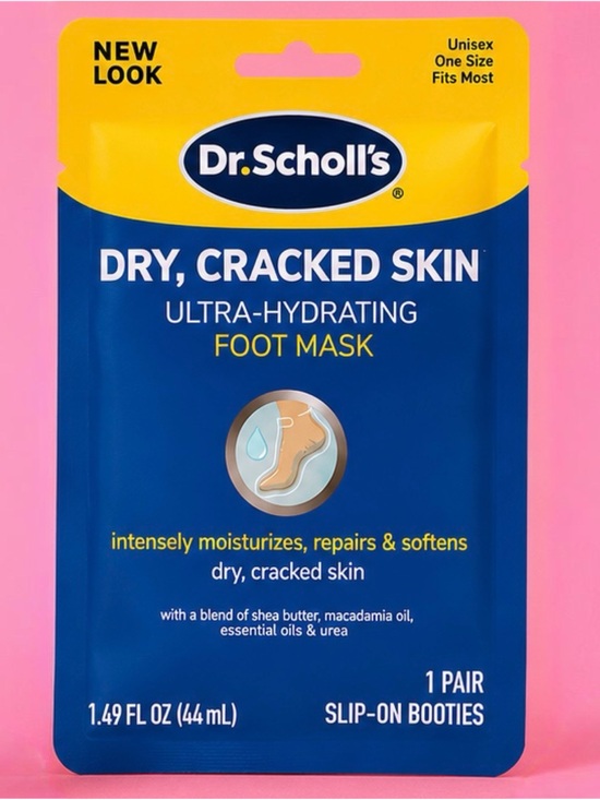 Dr. Scholl's Other - 5 Dr. Scholl's Ultra-Hydrating Dry Cracked Skin Foot Mask